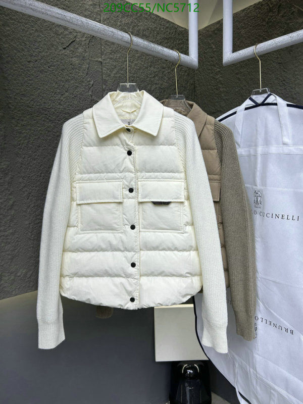 Brunello Cucinelli-Down jacket Women Code: NC5712 
