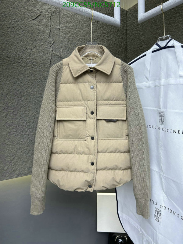 Brunello Cucinelli-Down jacket Women Code: NC5712 