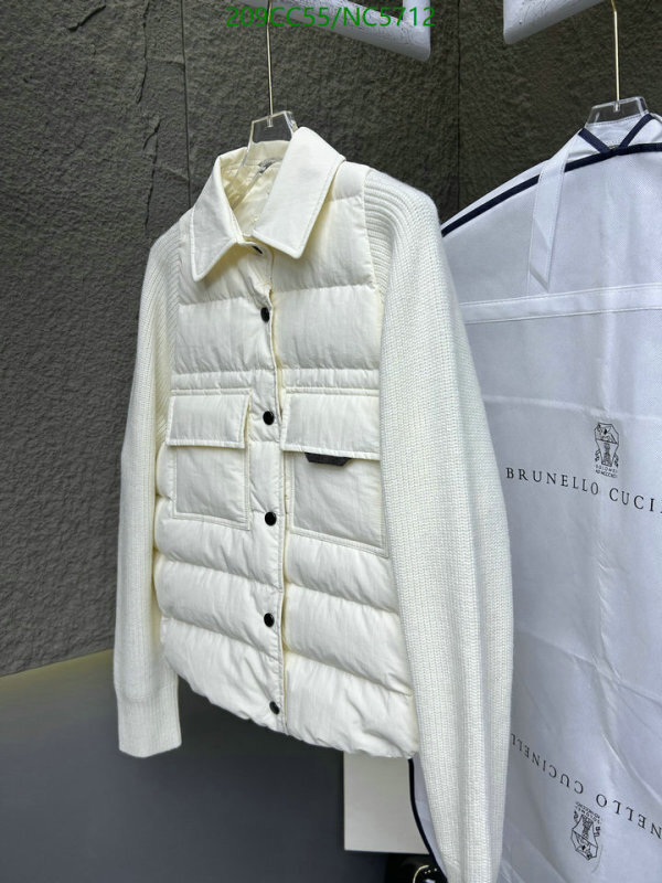 Brunello Cucinelli-Down jacket Women Code: NC5712 