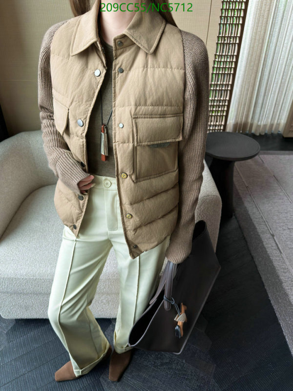 Brunello Cucinelli-Down jacket Women Code: NC5712 