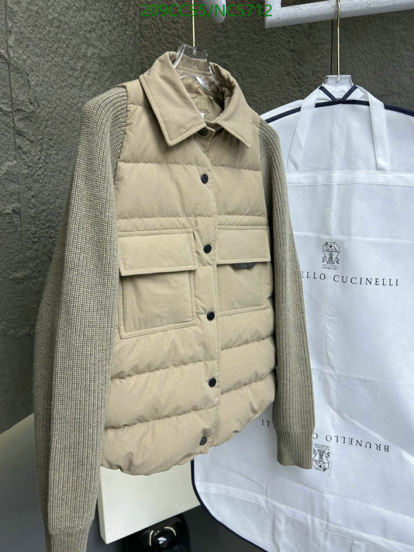 Brunello Cucinelli-Down jacket Women Code: NC5712 