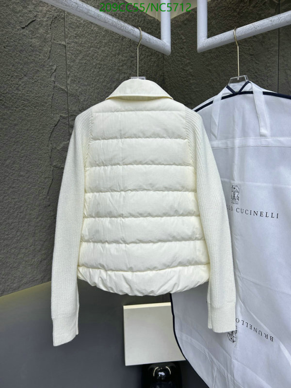 Brunello Cucinelli-Down jacket Women Code: NC5712 