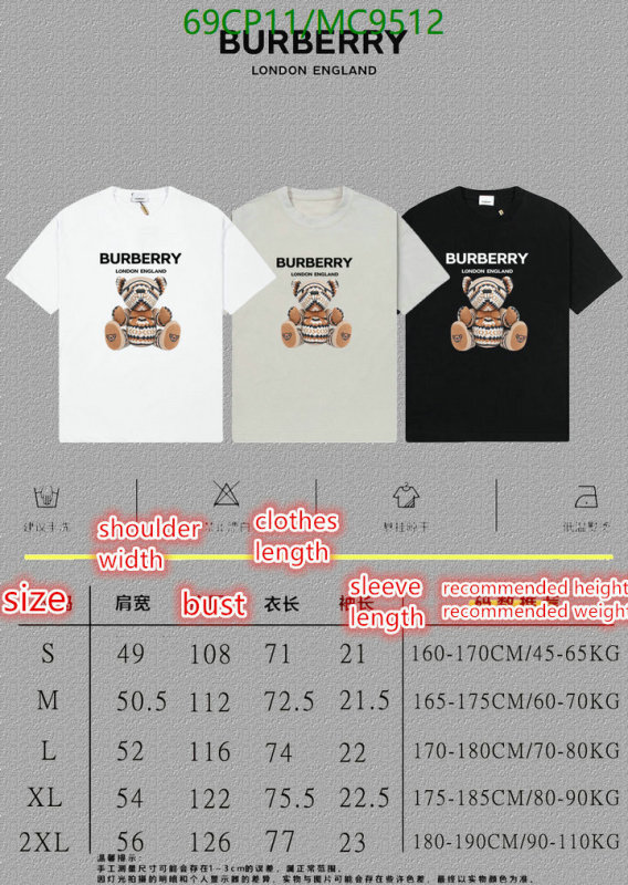Burberry-Clothing Code: MC9512 