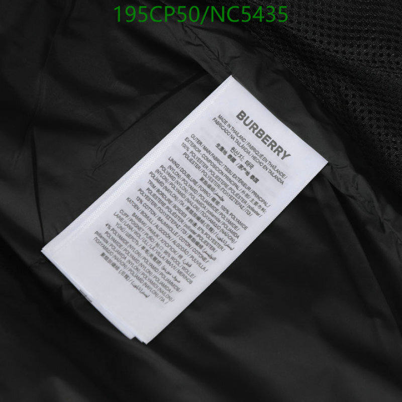 Burberry-Down jacket Men Code: NC5435 