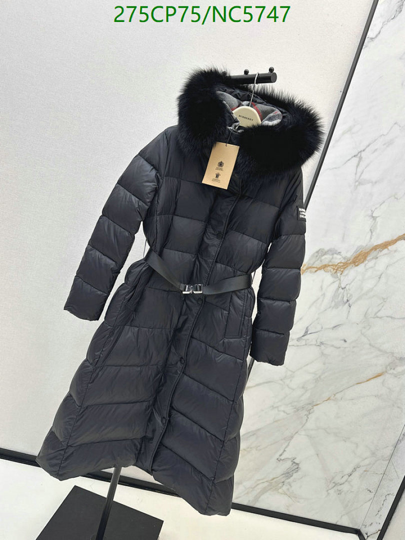 Burberry-Down jacket Women Code: NC5747 