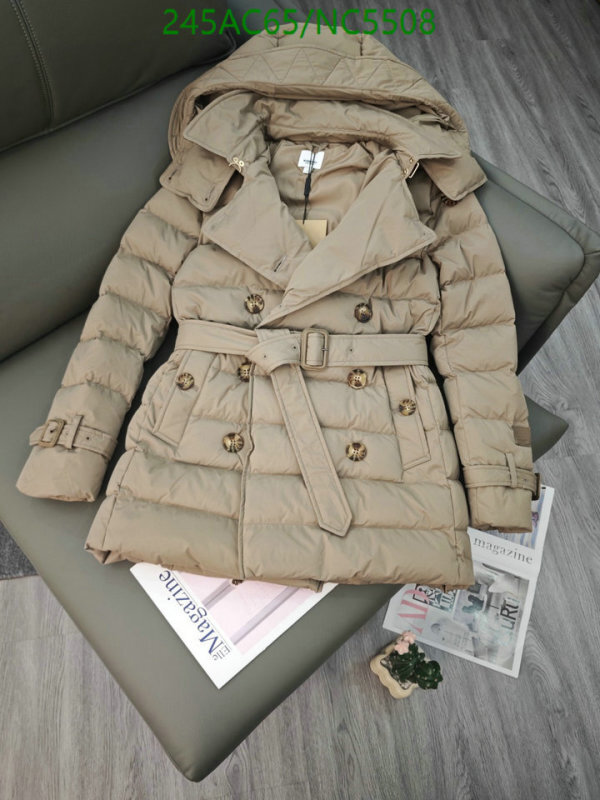 Burberry-Down jacket Women Code: NC5508 