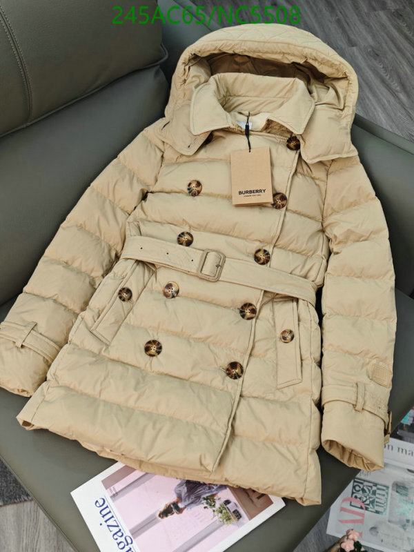 Burberry-Down jacket Women Code: NC5508 
