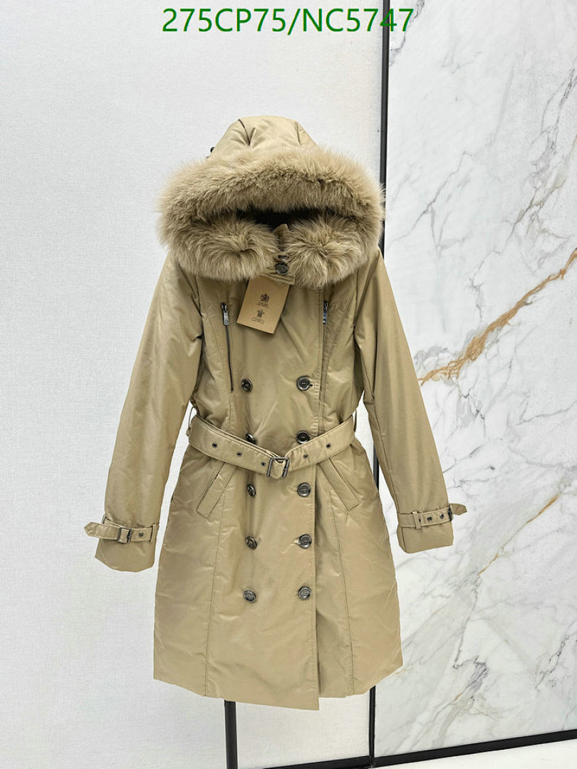 Burberry-Down jacket Women Code: NC5747 