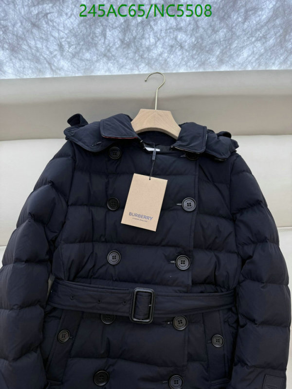 Burberry-Down jacket Women Code: NC5508 
