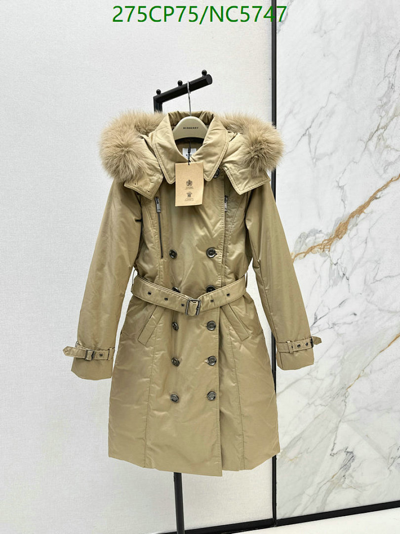 Burberry-Down jacket Women Code: NC5747 