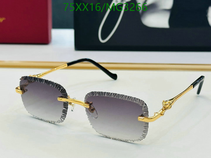 Cartier-Glasses Code: MG3266 