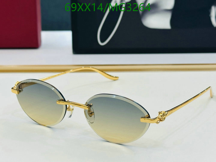 Cartier-Glasses Code: MG3264 