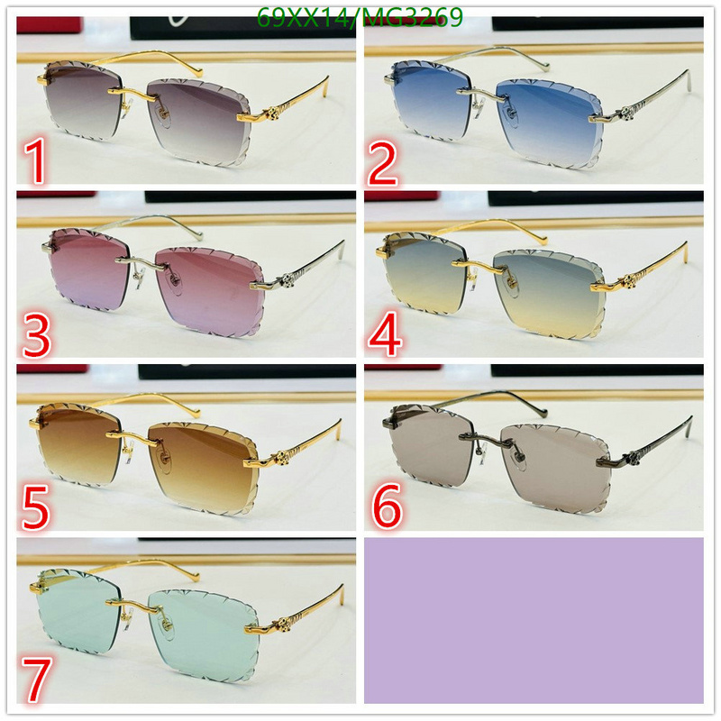 Cartier-Glasses Code: MG3269 