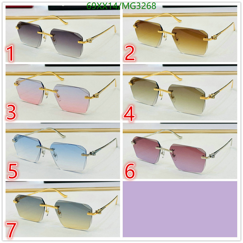 Cartier-Glasses Code: MG3268 