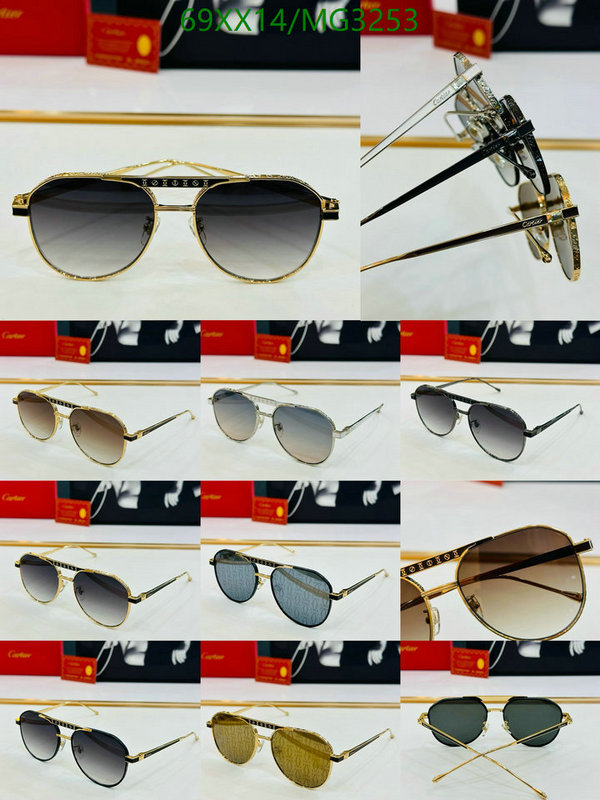 Cartier-Glasses Code: MG3253 