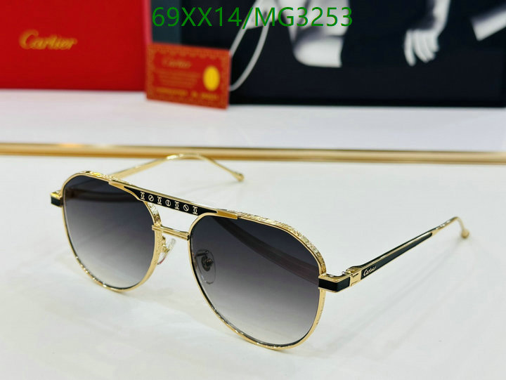 Cartier-Glasses Code: MG3253 