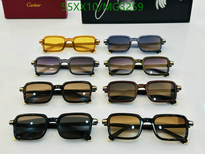 Cartier-Glasses Code: MG3259 