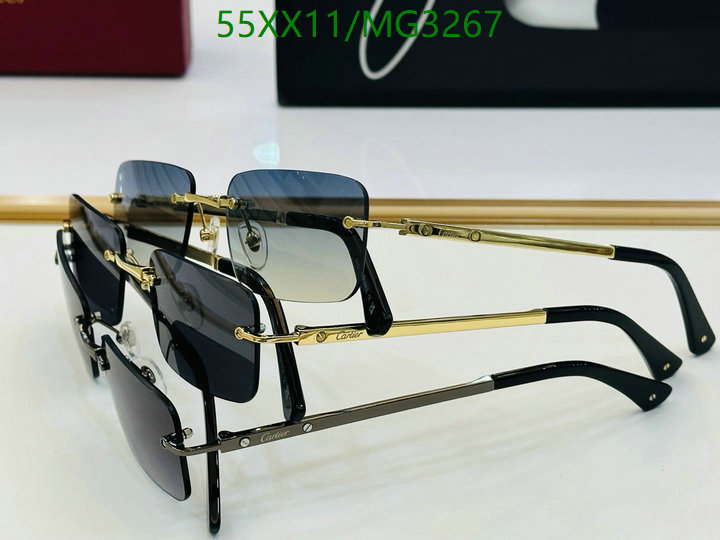 Cartier-Glasses Code: MG3267 