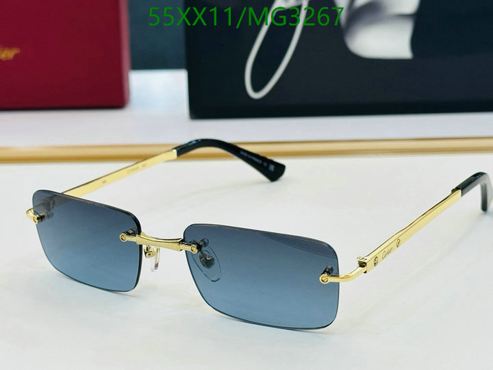 Cartier-Glasses Code: MG3267 