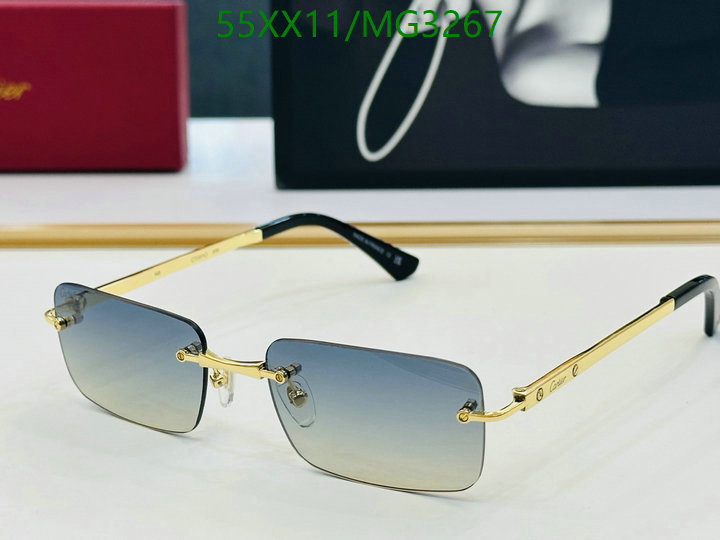 Cartier-Glasses Code: MG3267 