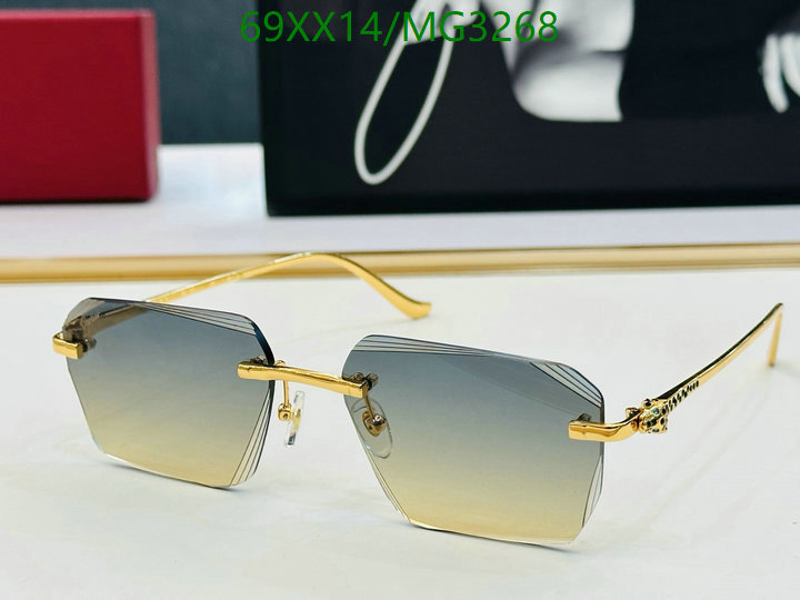 Cartier-Glasses Code: MG3268 