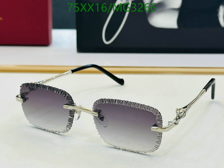 Cartier-Glasses Code: MG3266 