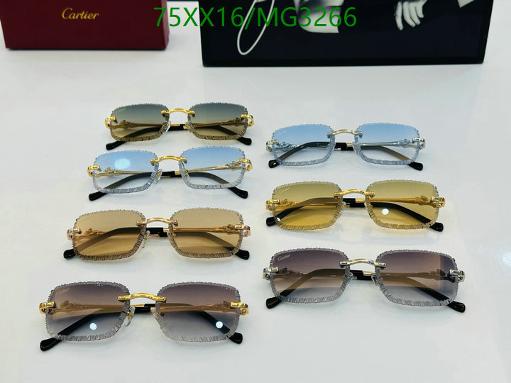 Cartier-Glasses Code: MG3266 