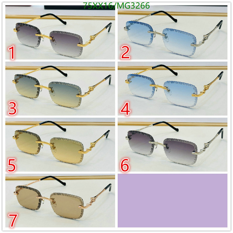 Cartier-Glasses Code: MG3266 