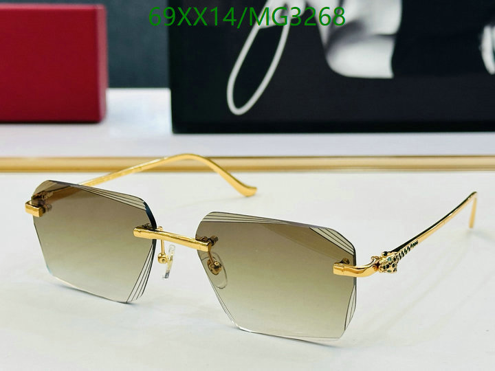 Cartier-Glasses Code: MG3268 