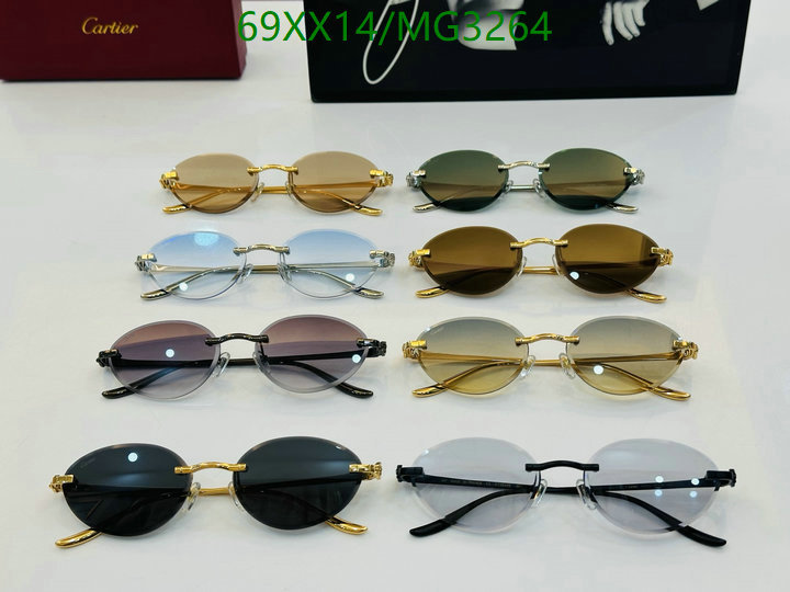 Cartier-Glasses Code: MG3264 