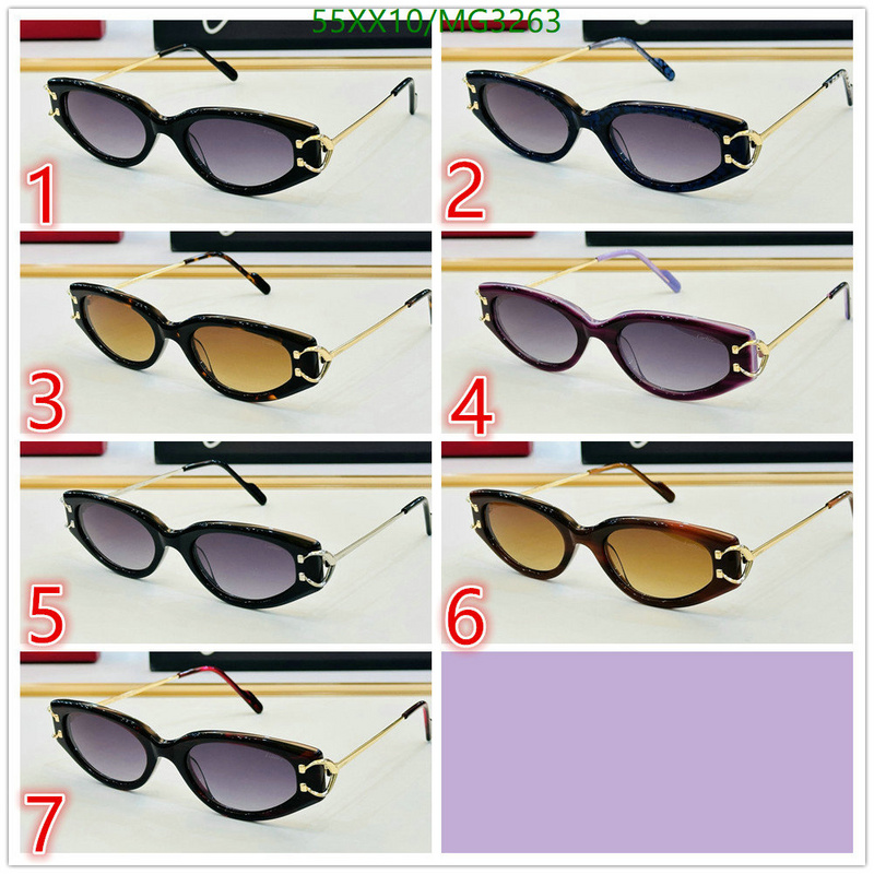 Cartier-Glasses Code: MG3263 