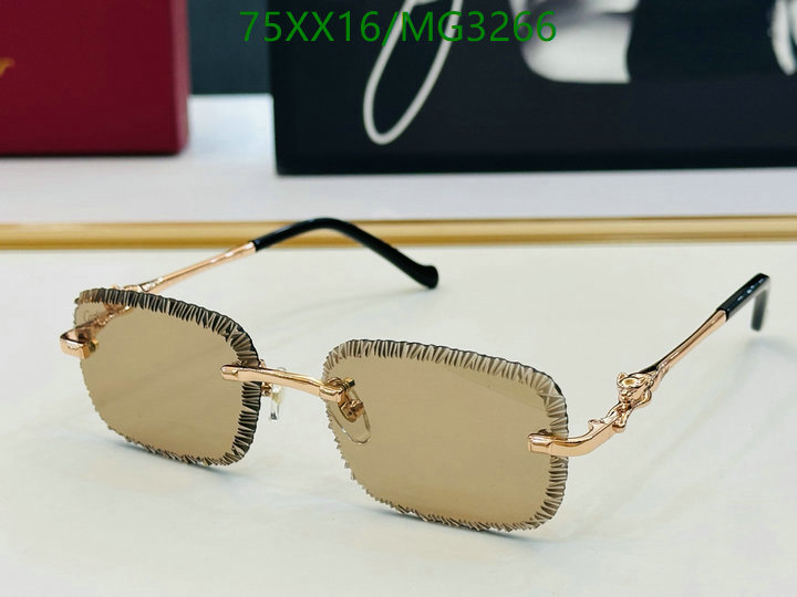 Cartier-Glasses Code: MG3266 