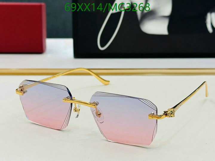 Cartier-Glasses Code: MG3268 