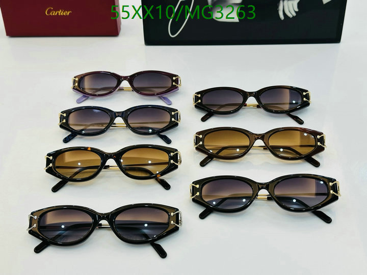 Cartier-Glasses Code: MG3263 