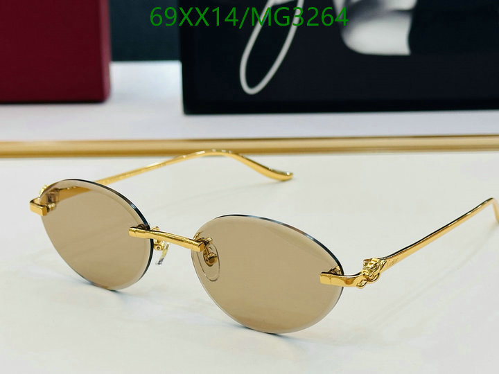 Cartier-Glasses Code: MG3264 