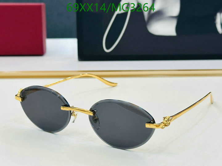 Cartier-Glasses Code: MG3264 