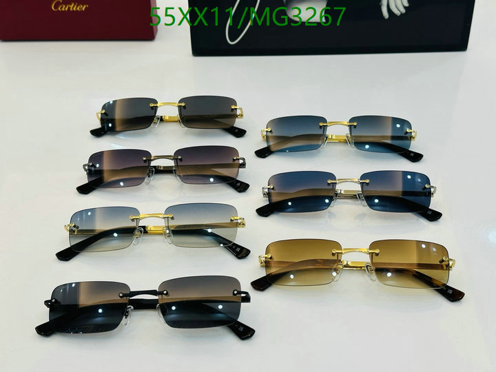 Cartier-Glasses Code: MG3267 