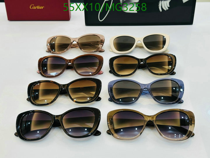 Cartier-Glasses Code: MG3258 