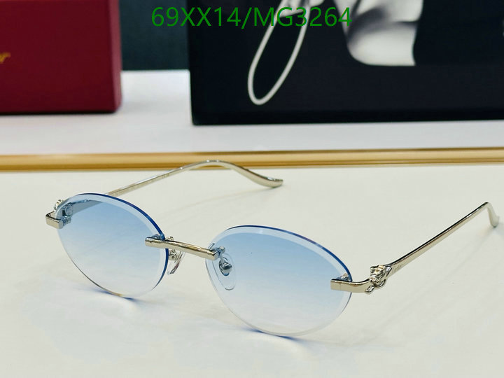 Cartier-Glasses Code: MG3264 