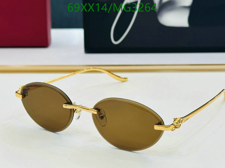 Cartier-Glasses Code: MG3264 