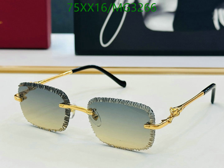 Cartier-Glasses Code: MG3266 