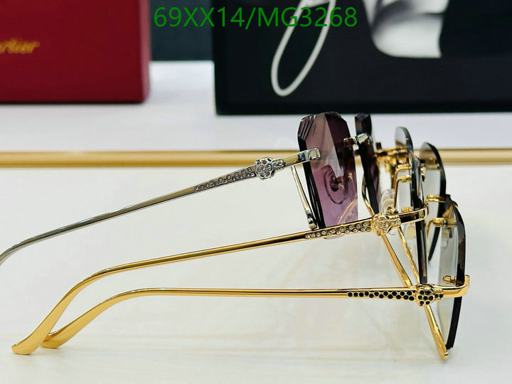 Cartier-Glasses Code: MG3268 