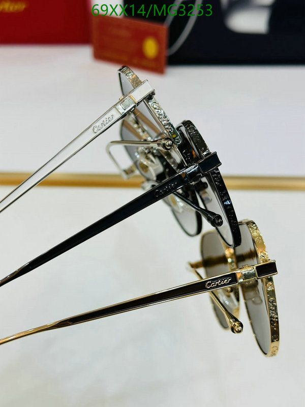 Cartier-Glasses Code: MG3253 