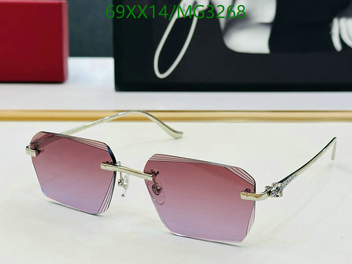 Cartier-Glasses Code: MG3268 