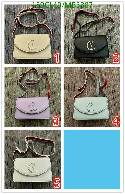 Crossbody-Christian Louboutin Bag(Mirror Quality) Code: MB3387 