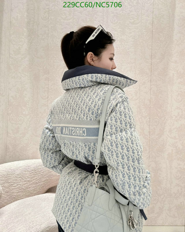 Dior-Down jacket Women Code: NC5706 