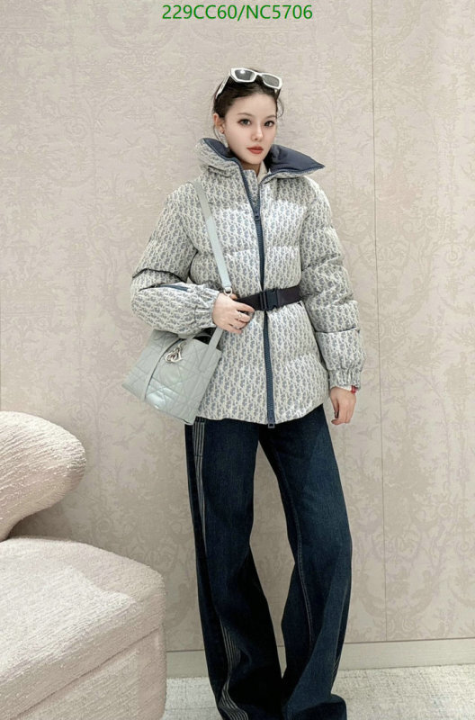Dior-Down jacket Women Code: NC5706 
