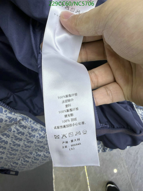 Dior-Down jacket Women Code: NC5706 