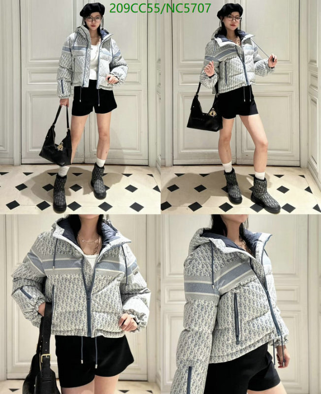 Dior-Down jacket Women Code: NC5707 