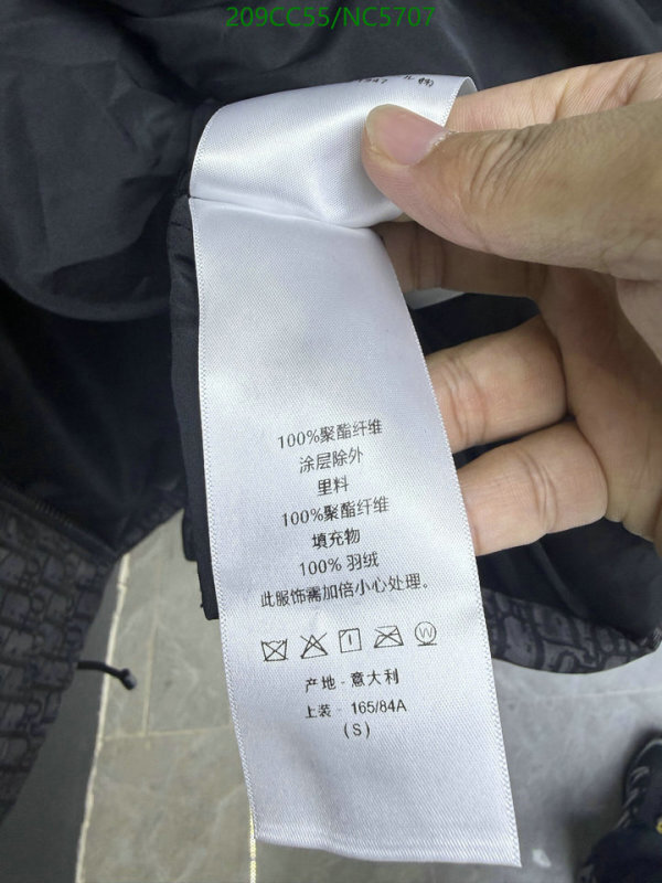 Dior-Down jacket Women Code: NC5707 